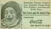 1939 Zorah Shrine Circus Ticket