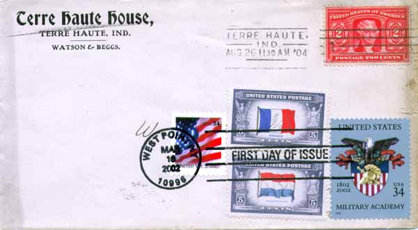 Terre Haute House envelope