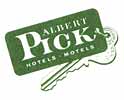 Albert Pick Motel logo
