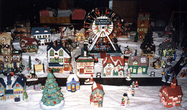Our Christmas village