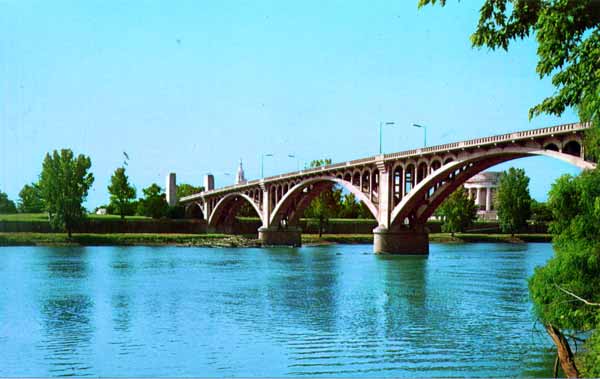 Lincoln Memorial Bridge, Vincennes, Indiana