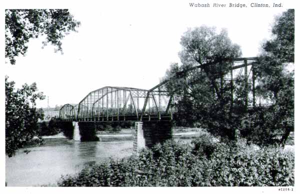Wabash River Bridge, Clinton