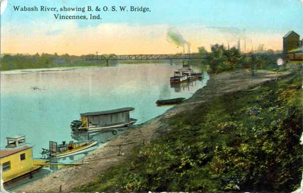 B. & O. S. W. Bridge over theWabash River, Vincennes