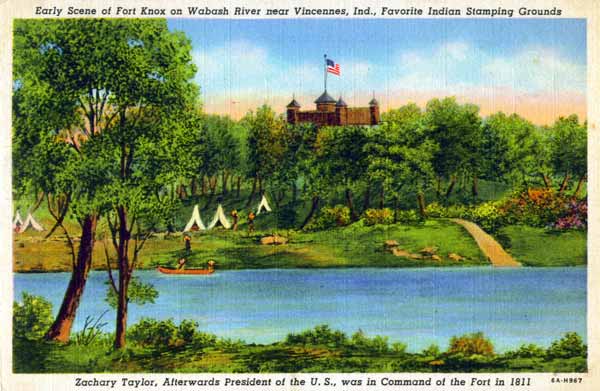 Old Fort Knox on theWabash River, Vincennes, Indiana