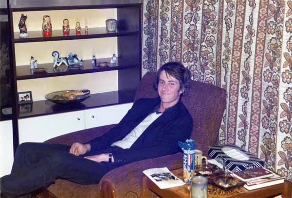 Will at my mum's house - 11th, October 1980